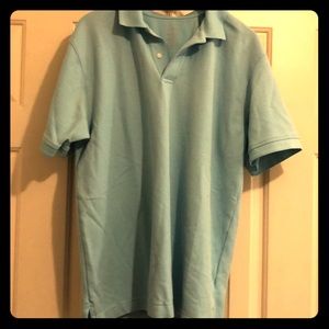 Light blue LLbean polo
